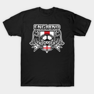 England Soccer Futbol T-Shirt